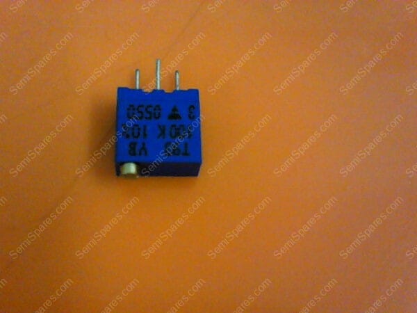 72-T93YB-100K | 3/8 SQ VADJ 100K VISHAY-SFERNICE MULTI-TURN TRIMMERS (PACKAGE OF 3) - Image 3
