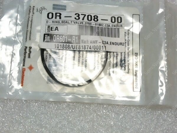 OR-3708-00 | KALREZ O-RING SEAL T VALVE, 3700-01802 - Image 2