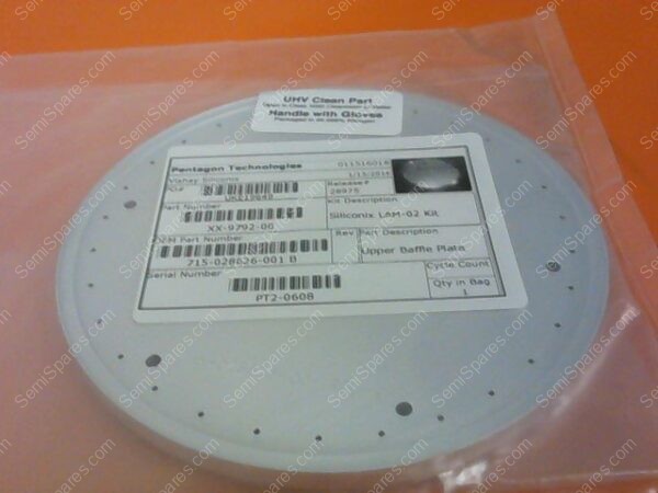 XX-9792-00 | UPPER BAFFLE PLATE