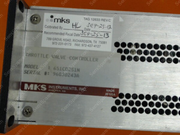 TM-3180-00 | PRESSURE CONTROLLER, 651CD2S1N,FURN - Image 3
