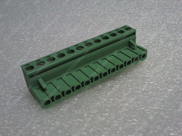 0397040012 | 12 POSITION TERMINAL BLOCK PLUG, FEMALE SOCKETS 0.300" (7.62MM) 180 FREE HANGING (IN-LINE) - Image 4