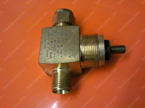 B-44S6-K | WHITEY TUBE BRASS BALL VALVE B-44S6-K1 - Image 5