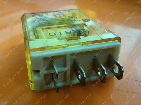 AC120V | RH1B-UDC24V - POWER RELAY, SPDT, 24 VDC, 10 A, RH SERIES, SOCKET, NON LATCHING - Image 4