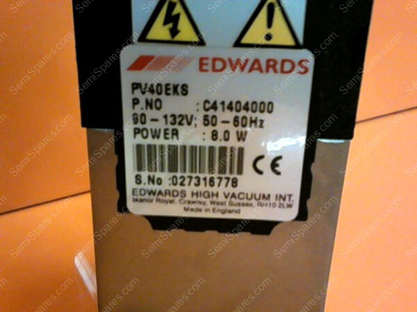 PC40EKS | EDWARDS PC40EKS ELECTROMAGNETIC VACUUM ISOLATION VALVE C41404000 - Image 7