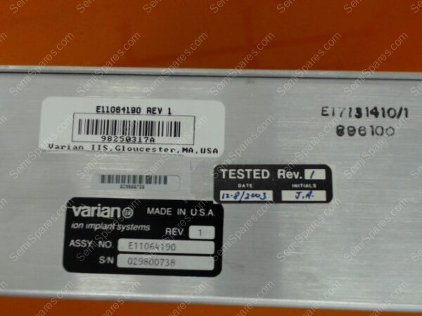 PS-0375-00 | POWER-SUP,DETECTOR,E11064190,SN029800738 - Image 6