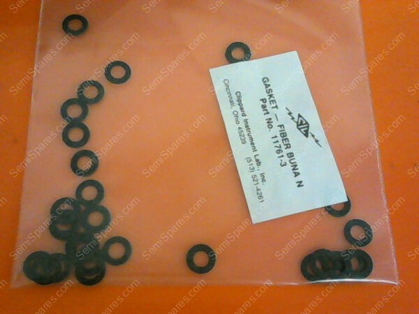 11761-3 | CLIPPBOARD INSTRUMENT LAB, INC GASKET-FIBER BUNA N P/N 11761-3 (PKG OF 29) - Image 2