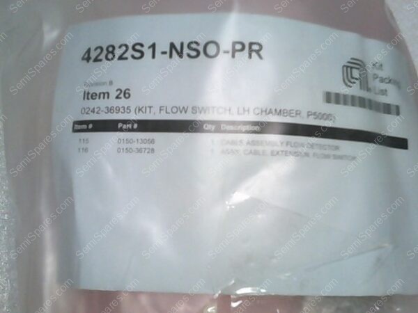 0242-36935 | (KIT, FLOW SWITCH, LH CHAMBER, P5000) - Image 2