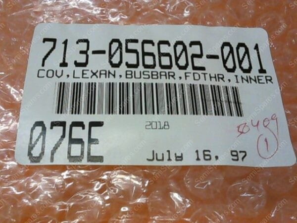 713-056602-001 | COV,LEXAN,BUSBAR,FDTHR,INNER - Image 6
