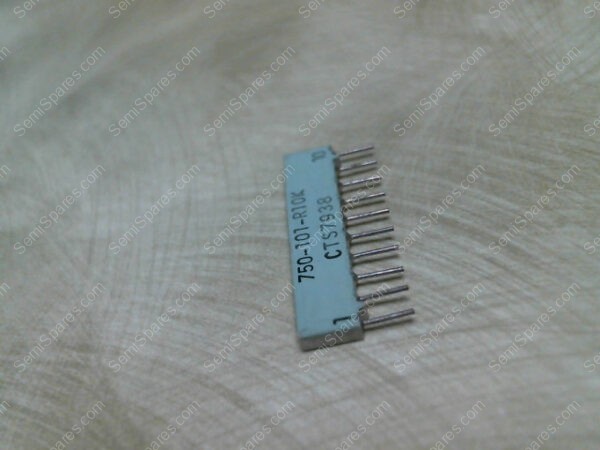 750-101-R10K | 750-101-R10K CTS SOLID CERAMIC SIP RESISTOR - Image 4