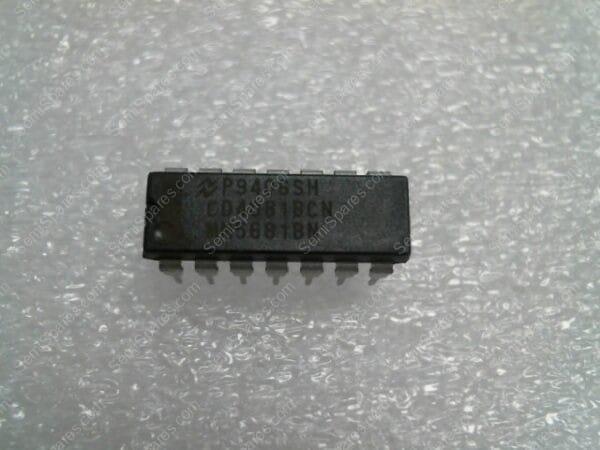 CD4081BCN | IC GATE AND 4CH 2-INP 14MDIP