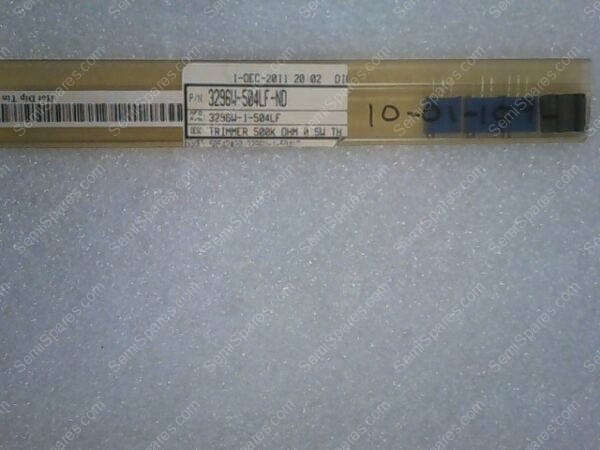 3296W-1-504LF | TRIMMER 500K OHM 0.5W PC PIN TOP - Image 3