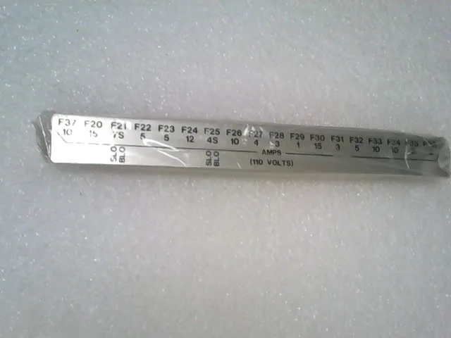 785-017227-002 | LABEL, FUSE PANEL - Image 3