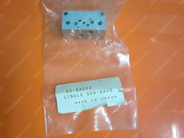 25-HA040 | 25-HA040 VALVE MANIFOLD SUBBASE - Image 6