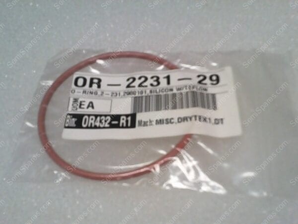 OR-2231-29 | O-RING, 2-231, 2900101, SILICON W/ TEFLON - Image 2