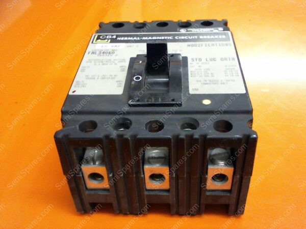 FAL34060 | SQUARE D 60 AMP THERMAL MAGNETIC CIRCUIT BREAKER - Image 6