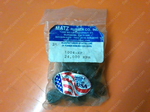 1004-XF | MATZ RUBBER CO., INC 1004-XF 24,000 RPM (PACKAGE OF 25) - Image 5
