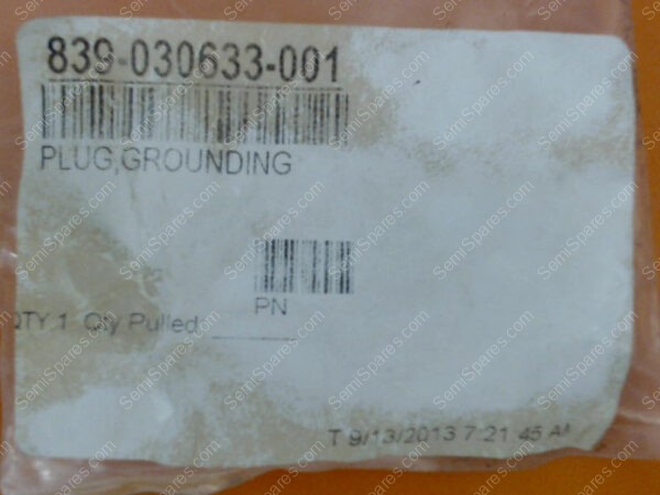 839-030633-001 | PLUG,GROUNDING - Image 6