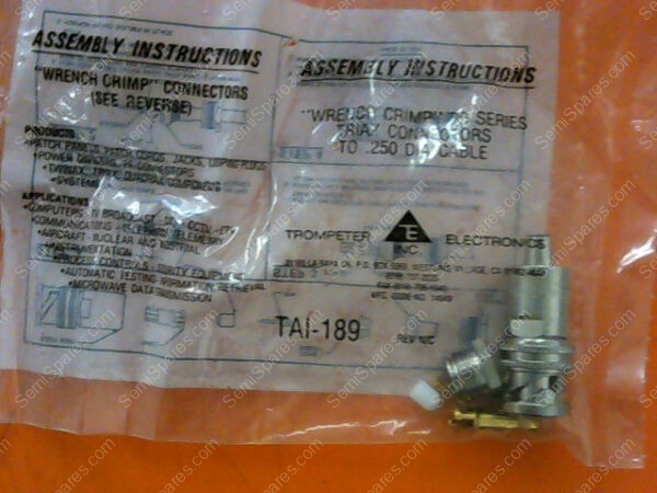 PL75-7 | WRENCH CRIMP 70 SERIES TRIAX CONNECTORS TO .250 DIA CABLE - Image 9
