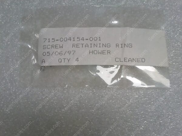 715-004154-001 | SCREW  RETAINING RING - Image 2