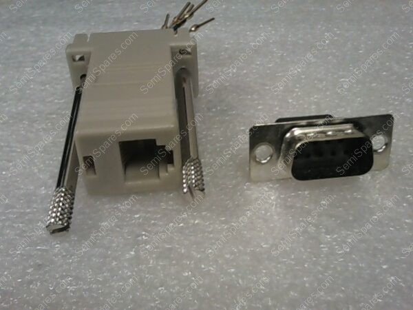AT-ADTR-DB9M | DB9 MALE TO RJ12 JACK MODULAR ADAPTER KIT - 6 CONDUCTOR - Image 4