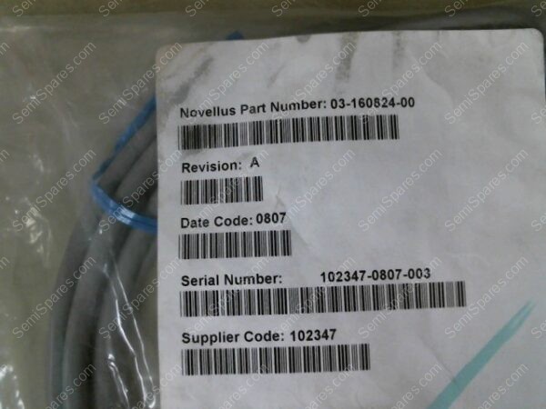 03-160-24-00 | NOVELLUS PART NUMBER 03-160-24-00 REV A S/N 102347-0807-003 - Image 5
