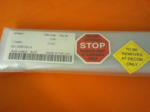 0021-39260 | BUMP GUARD, HORIZONTAL, W/ADHESIVE, GAS PANEL - Image 2