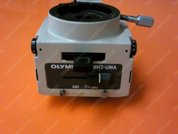 BH2-UMA | OLYMPUS MICROSCOPE BH2-UM ILUMINATOR TRINOCULAR HEAD TI3 LIGHT SOURCE GRANITE - Image 10