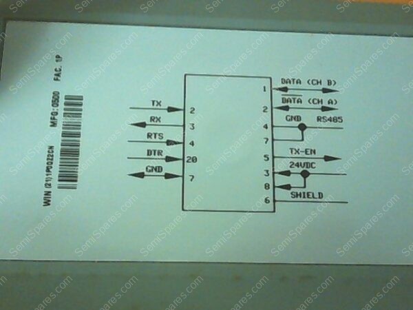 ZZ-1747-00 | ALLEN BRADLEY,SLC-500,PERSONAL COMPUTER, INTERFACE CONVERTER, 1747-PIC - Image 3