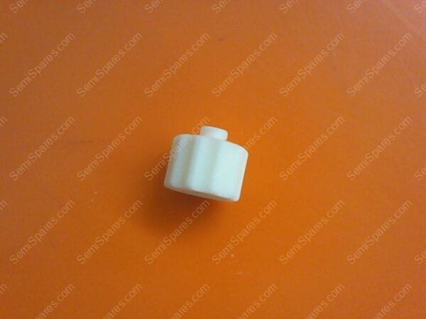 BF-0115-00 | PLUG,LP4-1,W/LOCK RING,WHITE NYLON - Image 2