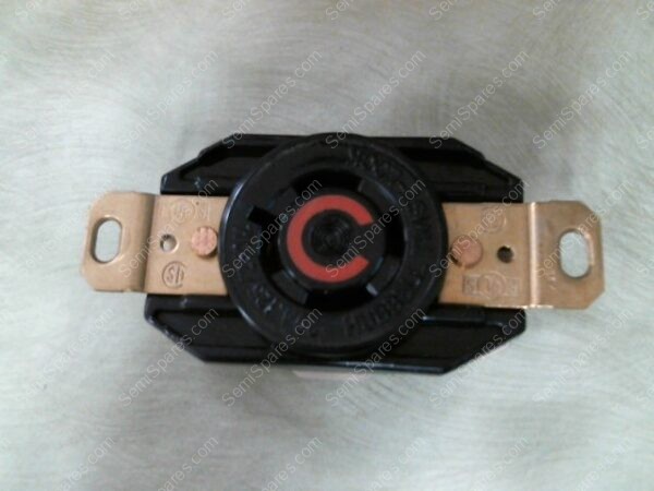 2410A | HUBBELL MODEL 2410A TWIST-LOCK 3 POLE 4 WIRE 20A 125/250VAC OR DC NEMA L14-20R - Image 4