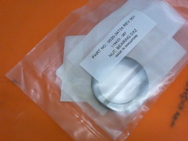 BG-3031-00 | NUT,BEARING DXZ,0020-34724,AMT-C2 - Image 2