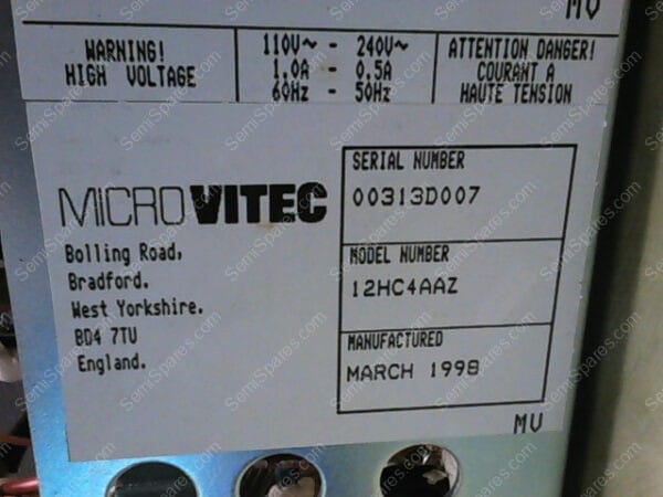 12HC4AAZ | MICRO VITEC 12HC4AAZ MONITOR - Image 6
