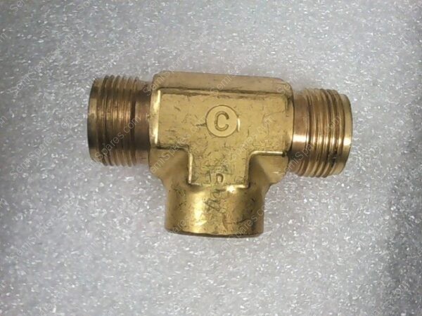 SWAGELOK C TEE FITTING | SWAGELOK BRASS C TEE FITTING FEMALE BRANCH - Image 5