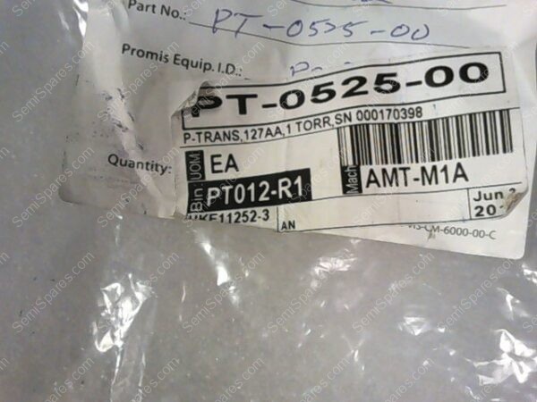 PT-0525-00 | P-TRANS, 127AA, 1 TORR, SN 000170398 - Image 4