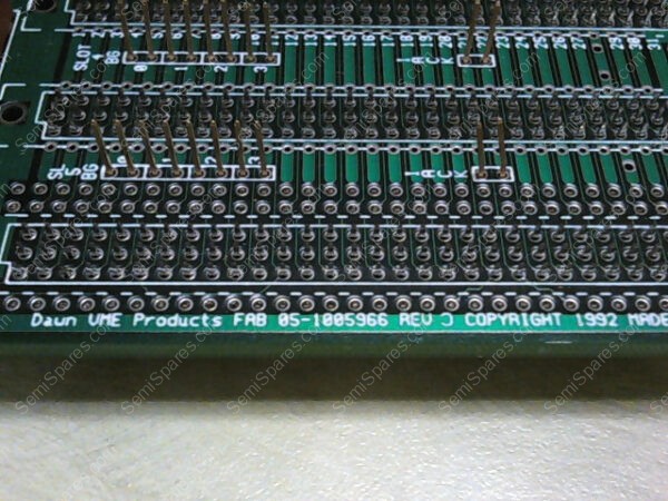 05-1005966 | DAWN VMEBP05J1OB BACKPLANE VME BOARD PCB LAM RESEARCH FPD CONTINUM SPARE - Image 4