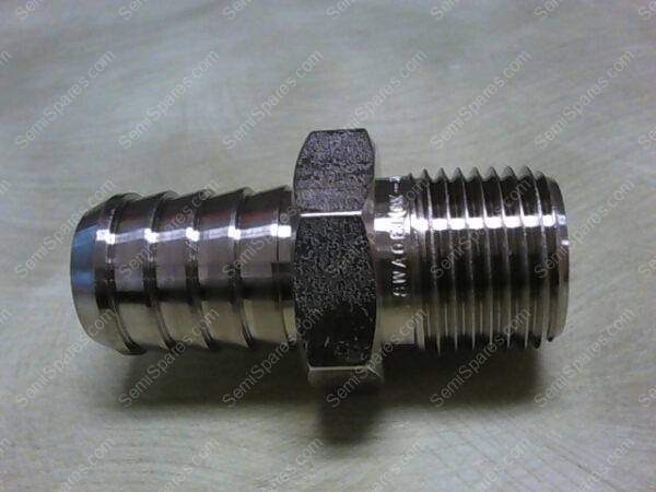 SS-8-HC-1-8 | CAJON SWAGELOK SS 1/2" NPT X 3/8" ID BARBED HOSE FITTING - Image 4