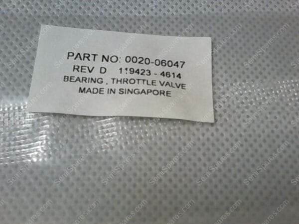 BG-3880-00 | BEARING,THROTTLE VALVE,0020-06047 - Image 3