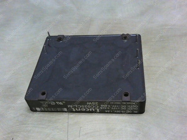 CC025CL-M | LUCENT CC025CL-M, IN DC 18-36V, 1.9A, OUT1 DC +15V,0.83A, 25W - Image 3