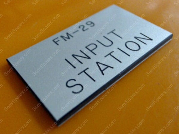 138-885081-003 | LABEL, FM-29 INPUT STATION - Image 4