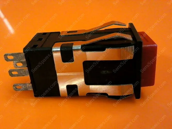 125VAC-DC | MICRO SWITCH AML 20 SERIES RED PUSHBUTTON SWITCH - Image 5