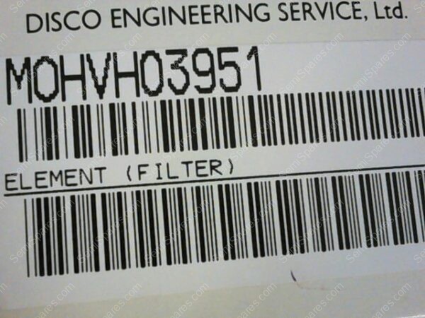 FL-2750-00 | FILTER,TURNTABLE, ELEMENT,P/N MOHVH03951 - Image 2