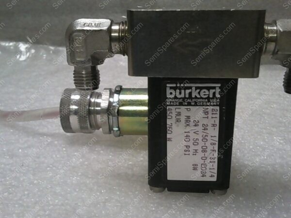 211-A- 1/8-F-SS-1/4 | NPT 24/50-08-0E024, 24V, 50HZ, 8W, P MAX 140 PSI - Image 4