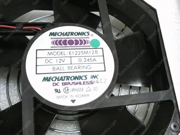 E1225M12B | FAN AXIAL 120X25MM 12VDC WIRE - Image 4