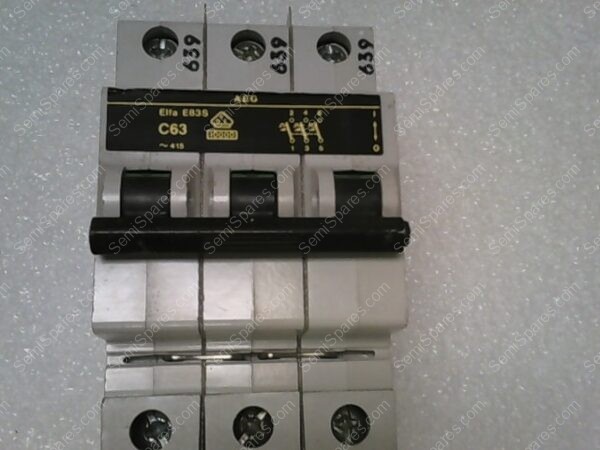 C63 | ELFA E83S C63 3 POLE CIRCUIT BREAKER - Image 3
