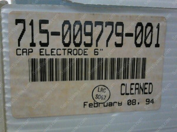 715-009779-001 | CAP ELECTRODE 6" - Image 7