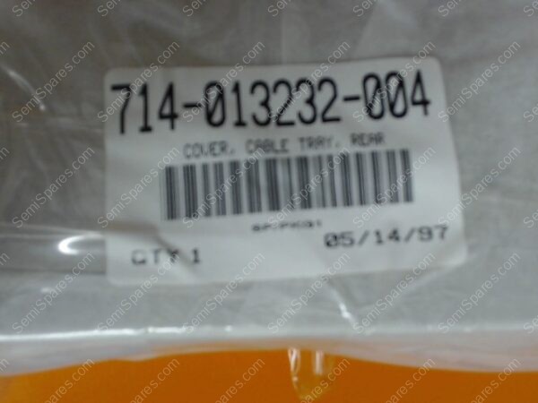 714-013232-004 | COVER, CABLE TRAY, REAR - Image 3