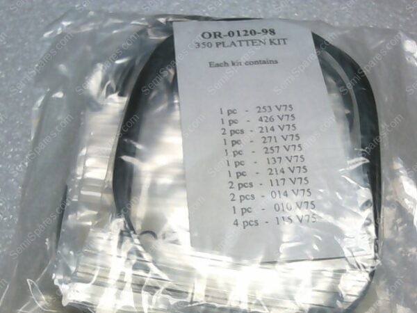 OR-0120-98 | KIT OF O RINGS,350 PLATTEN ,REBUILD - Image 2
