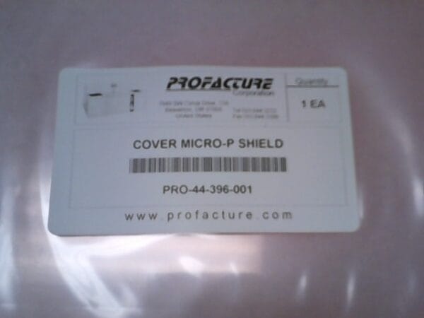 SH-4367-00 | COVER, MICRO-P SHIELD, PRO-44-396-001 - Image 2