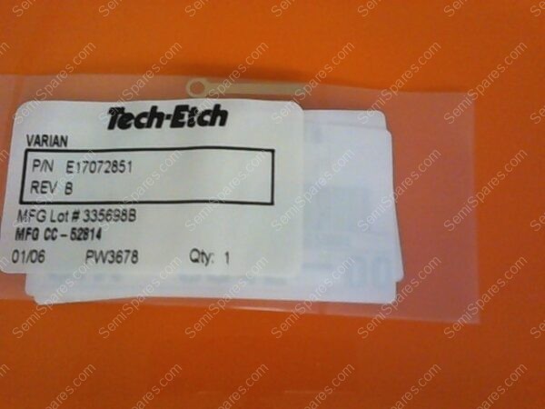 SW-0015-00 | SPRING,E-CLAMP,GROUND,P/N E17072851 - Image 3