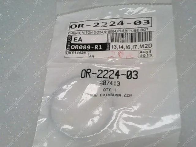 OR-2224-03 | O RING VITON 2-224,510004, PLSN TUBE